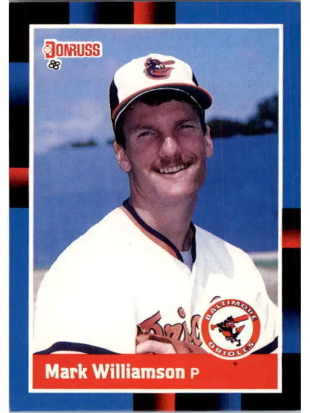 1988 Mark Williamson Donruss Baseball Card #418